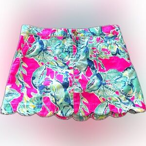 Lilly Pulitzer Raz Berry Lobsters in Love Skort